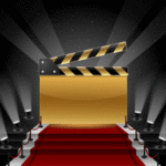 film slate red carpet